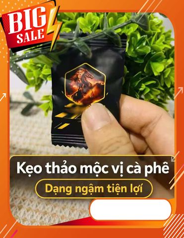 Lẻ 4 viên kẹo cafe S.T.N dễ ngậm, tiện lợi, hiệu quả