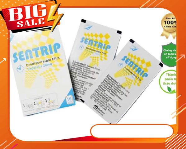 hộp 10 tem ngậm sesen trip nhập khẩu chính hãng hàn quốc