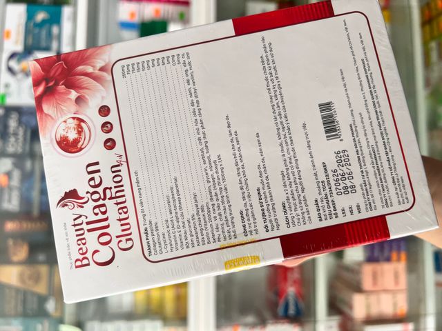 COLLAGEN GLUTATHION - TRẮNG SÁNG DA - GIẢM SẠM NÁM - TĂNG ĐỘ ĐÀN HỒI CHO DA