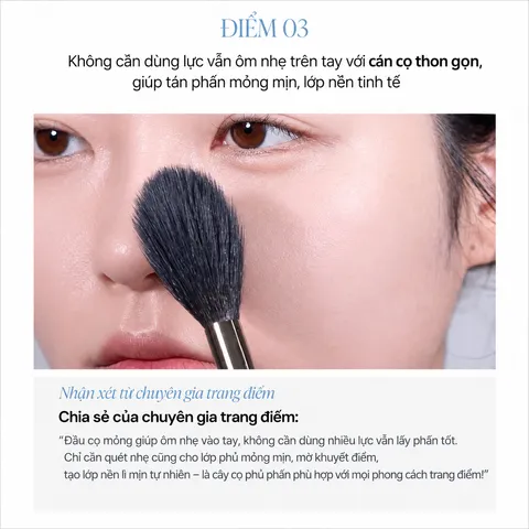 CỌ TRANG ĐIỂM PICCASSO 125 LONG POWDER