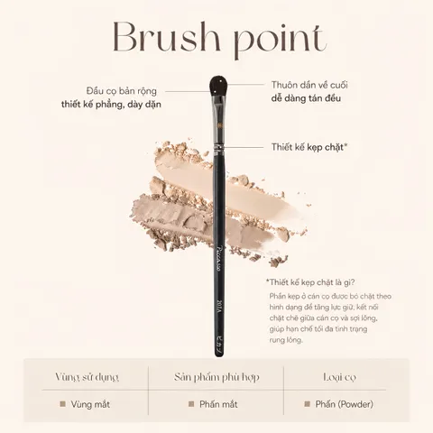 CỌ TRANG ĐIỂM PICCASSO 207A EYESHADOW