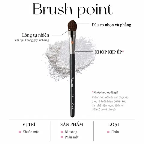 CỌ TRANG ĐIỂM PICCASSO 13 HIGHLIGHTER 