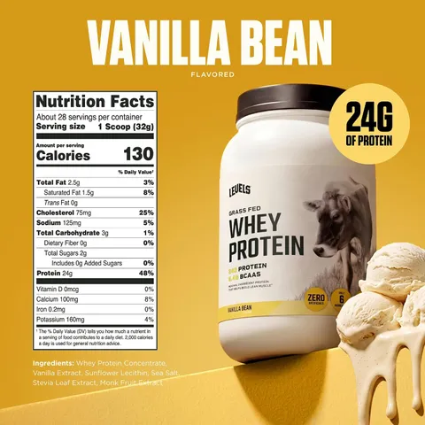 Whey Protein - Sữa tăng cơ giảm mỡ phát triển cơ bắp và phục hồi sức lực, sản xuất Mỹ