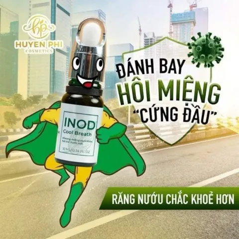Tinh dầu hôi miệng Inod hết sạch hôi miệng ngừa sâu răng viêm lợi nhiệt miệng date xa 796778
