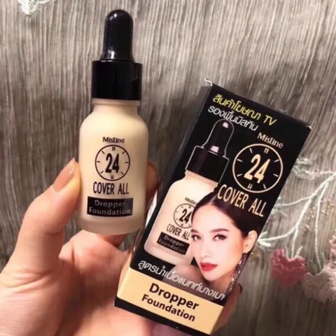 Kem lót nền Cover All 24h Mistine Thái Lan  Tone Da tự nhiên 796802