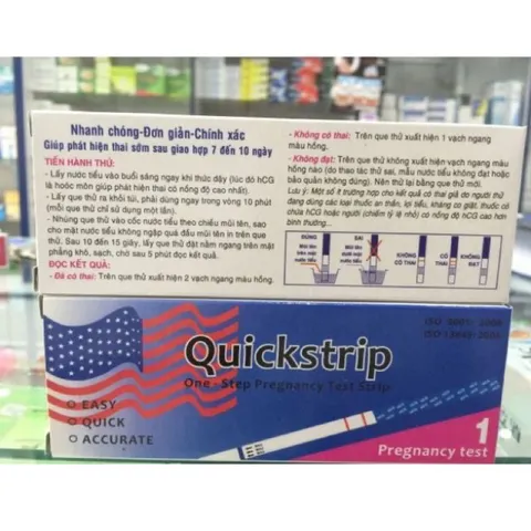 Que Thử Thai Quickstrip Phát Hiện Thai Sớm 796812