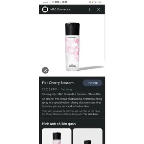 Xịt Khoá Lớp Trang Điểm MAC Prep + Prime Fix + Brume Fixante 100ml 796839