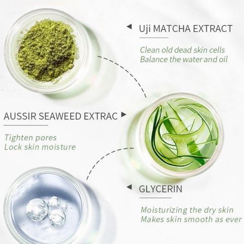 Gel tẩy da chết Laikou Matcha Peeling Gel dưỡng ẩm sáng da và làm sạch sâu 796898