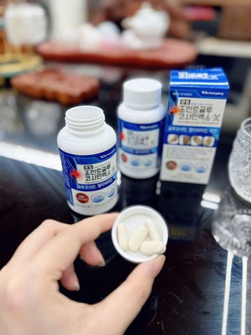 Viên uống bổ khớp Kwangdong Glucosamine Hàn Quốc - Thực phẩm chức năng hỗ trợ xương khớp, 180 viên cải thiện vận động và sức khỏe khớp. 796932