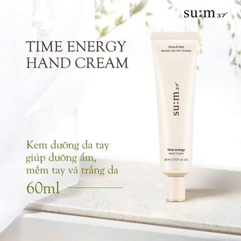 Kem dưỡng da tay Sum37 Time Energy Hand Cream 60ml