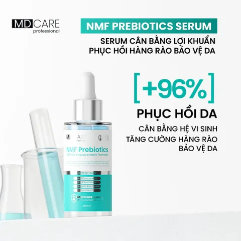 Serum MD CARE NMF Prebiotics Tinh Chất Cân Bằng Lợi Khuẩn Phục Hồi Hàng Rào Bảo Vệ Da 30ml