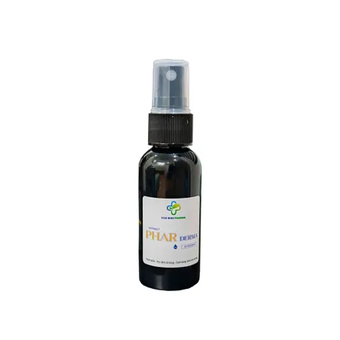 Xịt kháng khuẩn Phar Derma Hoa Binh Pharma 50ml làm dịu da