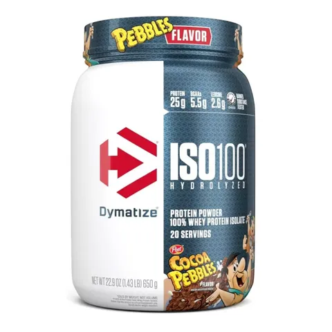 Dymatize ISO100 Hydrolyzed Isolate Protein Powder - Giảm mỡ kích hoạt tối đa quá trình tổng hợp protein cơ bắp, sản xuất Mỹ