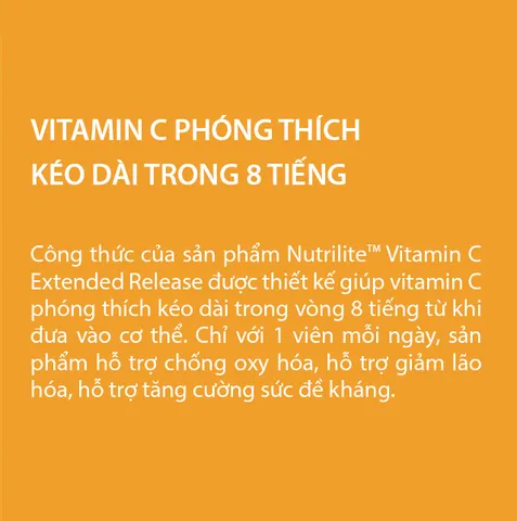 TP BVSK nutrilite™ vitamin C extended release 797014
