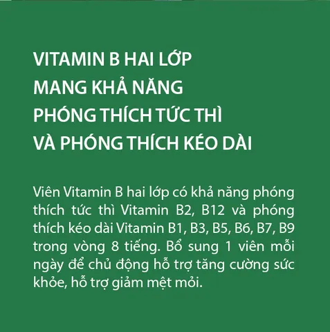 Thực phẩm bảo vệ sức khỏe nutrilite™ vitamin B dual-action 797046