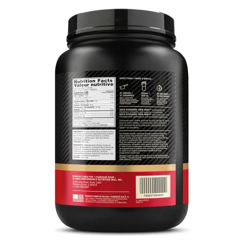Optimum Nutrition Gold Standard 100% Whey Protein - Tăng sức lực săn cơ bắp giúp phục hồi nhanh, sản xuất tại Mỹ