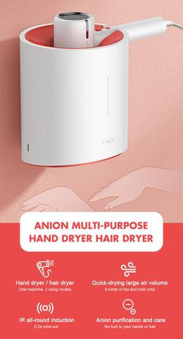 Máy sấy tóc / sấy tay thông minh iOn âm Deerma DEM-GS100