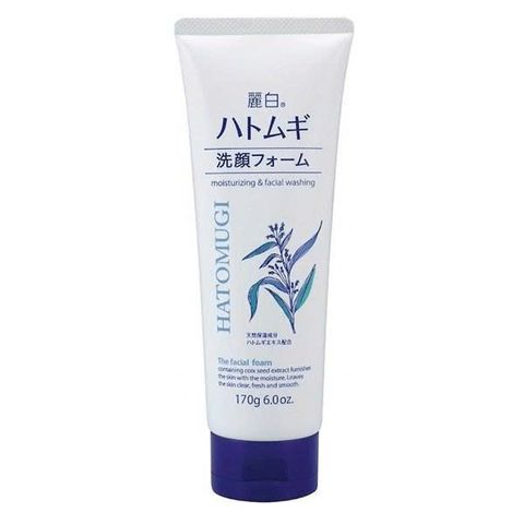 Sữa Rửa Mặt Hatomugi Ý Dĩ Hỗ Trợ Dưỡng Ẩm, Sáng Da [hàng nhập khẩu]