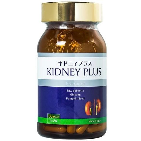 Viên uống bổ thận hỗ trợ giảm chứng khó tiểu tiện, tiểu nhiều lần do thận yếu Kidney Plus Jpanwell (60 viên)