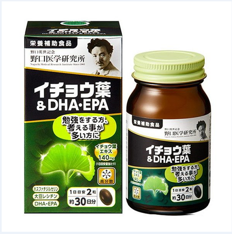 Viên uống bổ não DHA EPA Ginkgo Ultra Noguchi 60 viên 797111