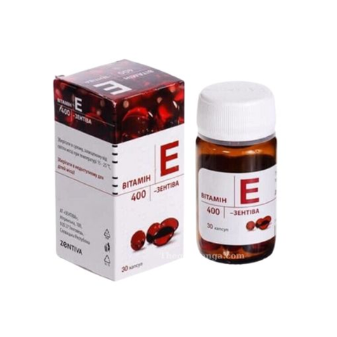 Vitamin E Đỏ Zentiva 400mg 797133