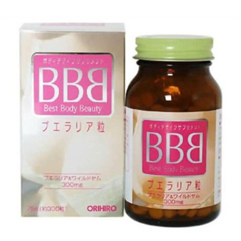 Viên Uống Tăng Kích Thước Vòng 1 Orihiro Best Beauty Body Nhật Bản - 300 Viên 797131