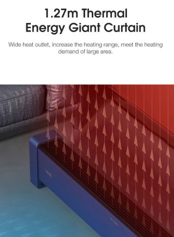 Máy sưởi đối lưu hộ gia đình cao cấp Deerma DEM-DNT300