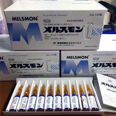 Tế Bào Gốc Nhau Thai Người Melsmon Placenta Nhật Bản, 50 Ống x 2ml. 797139