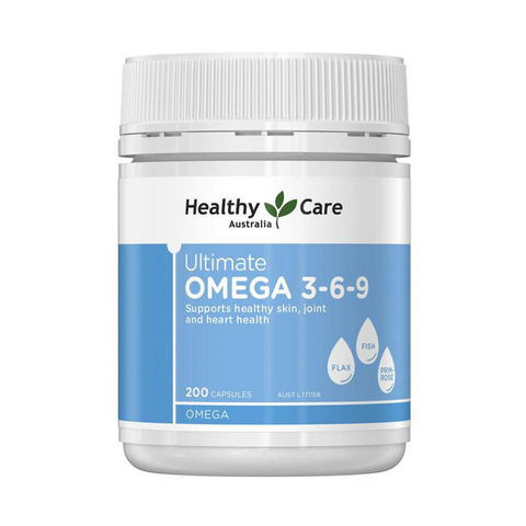 Viên Uống Omega 3-6-9 Healthy Care Ultimate Hộp 200 Viên Úc 797142