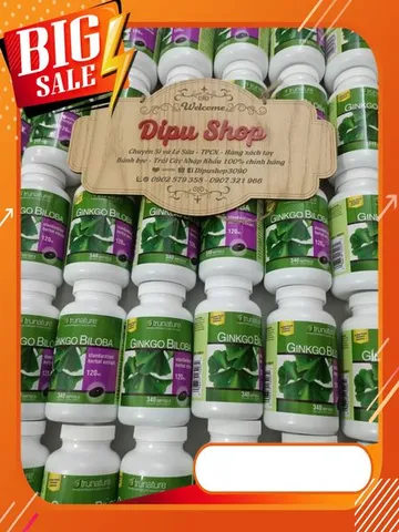 Bổ não Ginkgo Biloba 120mg 340 viên hàng air chuẩn mỹ