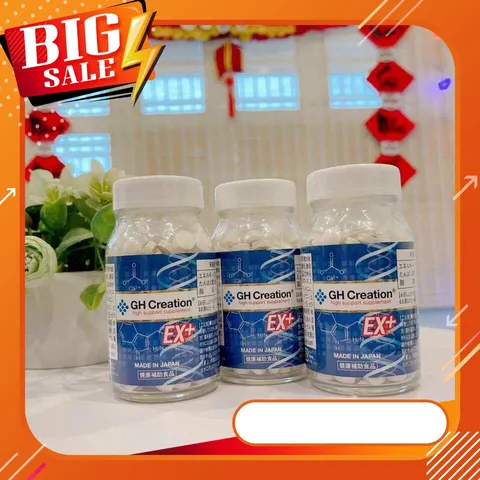 Lọ đựng GH Creation tăng chiều cao 270 viên hàng nội địa Nhật chính hãng
