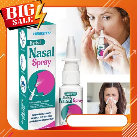 Dứt điểm viêm xoang, viêm mũi dị ứng, viêm mũi mãn tính, thông hốc xoang với chai xịt mũi Nasal Spray xuất xứ Nhật Bản loại 30 ml – Mã 1215 797232