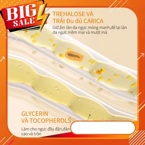 Kem Nở Ngực PAPAYA Tăng Vòng 1 Hiệu Quả Tinh Khiết