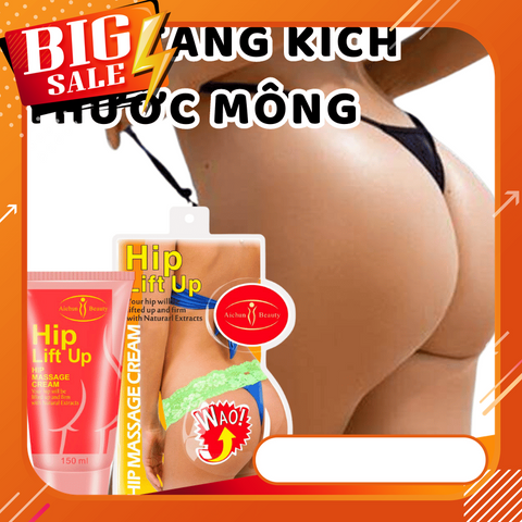 Giá Lẻ Như giá Sỉ Kem Tăng Kích Thước Mông, Nở Mông  Aichun Beauty Thước Săn Chắc Vòng 3 Hip Lift Up Cream LAMYMES 150ml