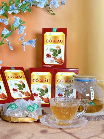 COMBO 10 HỘP TRÀ CỎ MÁU Hàng chính hãng