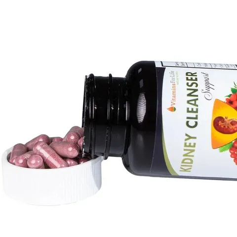 Viên uống bổ thận, hỗ trợ giảm nguy cơ viêm đường tiết niệu Kidney Cleanser Support Vitamins For Life (30 viên)