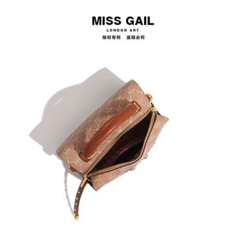 (Hàng V.I.P LIMITED) - Túi xách nữ cầm tay MISS GAIL Thiết Kế Hình Cú, Kiểu Dáng Gối Boston