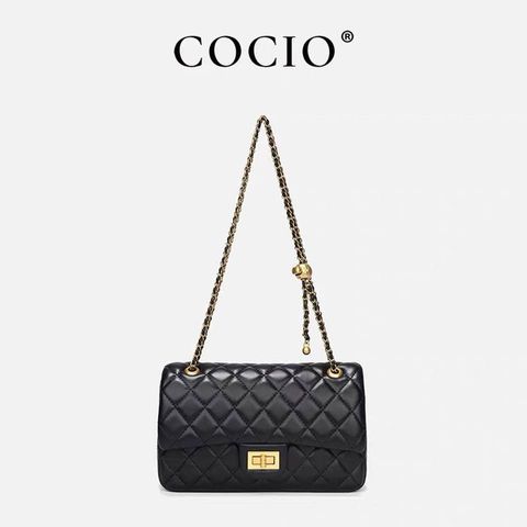 Túi Xách Nữ COCIO da mềm dáng Chà da thật thời thượng, cá tính size 25