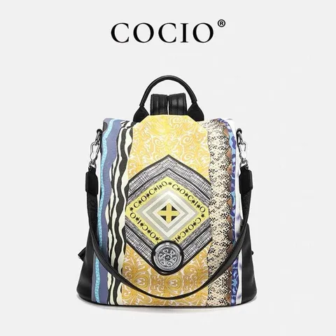 Balo Nữ COCIO Thiết kế Kiểu Dáng Lạ Đẹp Mắt, Sắc Màu size 32 phiên bản giới hạn