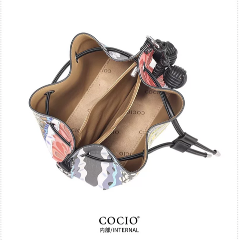 Túi Xách Nữ COCIO Thiết kế DÁNG TRỤ Kiểu Dáng Lạ Đẹp Mắt, Sắc Màu size 21.5 phiên bản giới hạn
