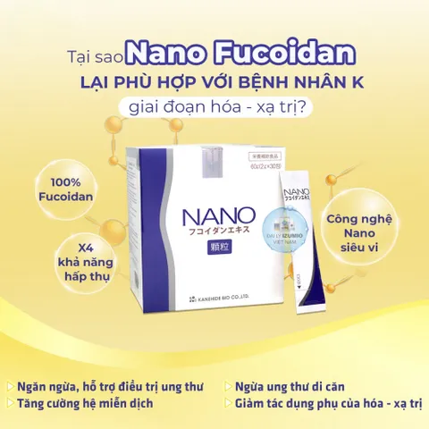 [Xuất Kèm VAT] Kanehide Bio Nano Fucoidan Extract Granule - Nhật Bản - Nhập khẩu Chính Hãng