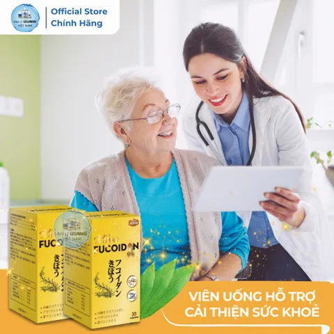 [Mua 5 Tặng 1] Kibou Fucoidan - Hộp 120 Viên Uống Tăng Đề Kháng Giúp Ngừa Oxi Hóa Nhập Nhập Khẩu Nhật Bản