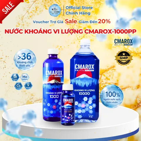 [Xuất Kèm VAT] KHOÁNG VI LƯỢNG 1000 PPM CMAROX– BỔ SUNG HƠN 36 KHOÁNG CHẤT THIẾT YẾU