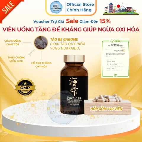 [Freeship & Voucher] UMI NO SHIZUKU FUCOIDAN – PHIÊN BẢN GIỚI HẠN (140 VIÊN)