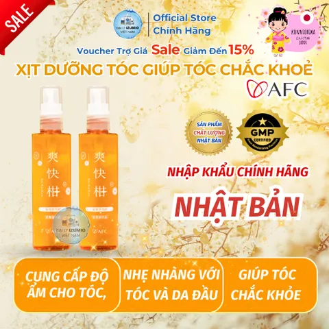 Xịt Dưỡng Tóc Soukaikan Hair Tonic 120ml - Hỗ Trợ Mọc Tóc, Tóc Khoẻ Mềm Mượt Chính Hãng Nhật Bản