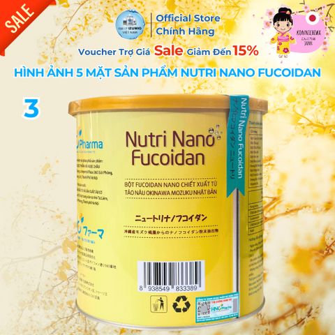 [Xuất Kèm VAT] Nutri Nano Fucoidan Ngũ Cốc Thực Dưỡng Bồi Bổ Thể Trạng, Tăng Sức Đề Kháng