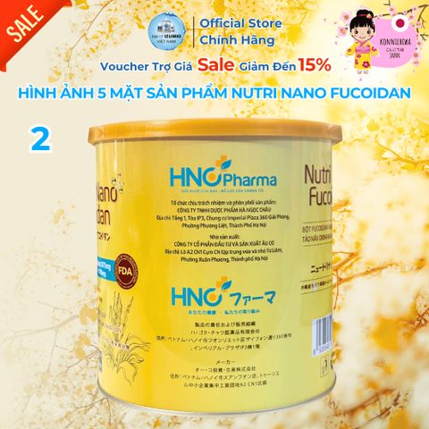[Xuất Kèm VAT] Nutri Nano Fucoidan Ngũ Cốc Thực Dưỡng Bồi Bổ Thể Trạng, Tăng Sức Đề Kháng