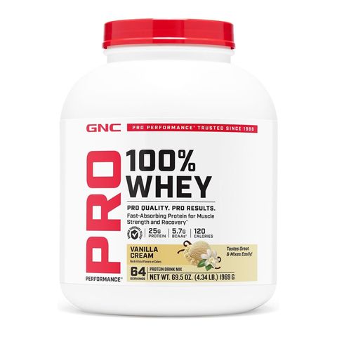 GNC Pro Performance 100% Whey - Cung cấp protein giúp duy trì khối lượng cơ bắp trong quá trình giảm cân, sản xuất Mỹ