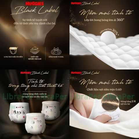 Tã Huggies Black Label