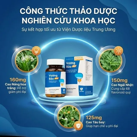 Viên uống giảm u xơ tiền liệt tuyến Vương Bảo (80 viên)